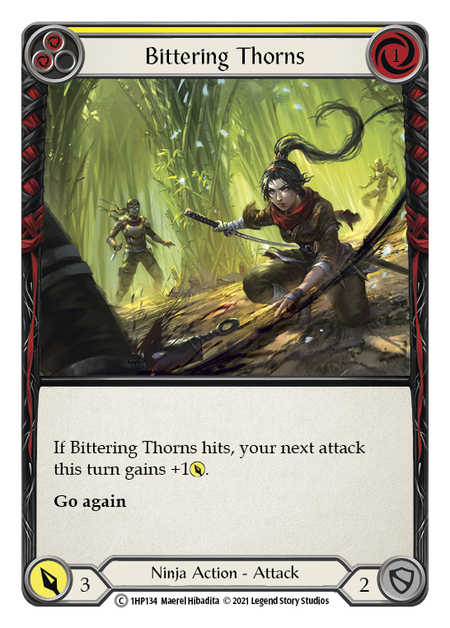 Bittering Thorns Card Front