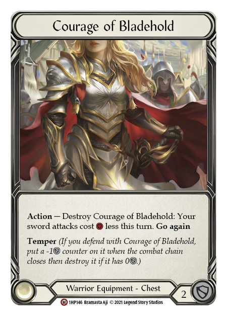 Courage of Bladehold Card Front