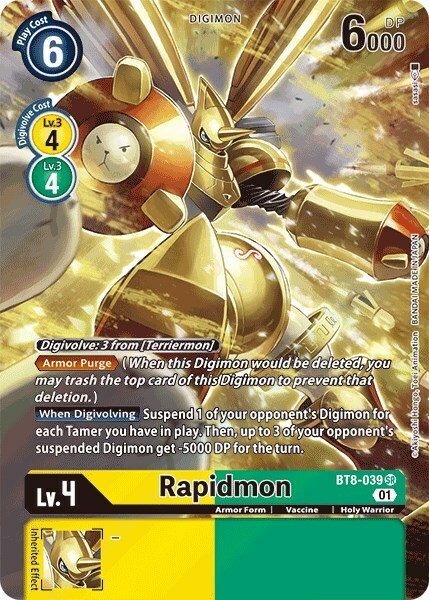 Rapidmon Card Front