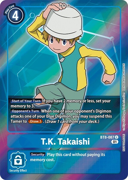 T.K. Takaishi Card Front