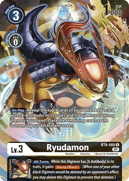 Ryudamon Card Front