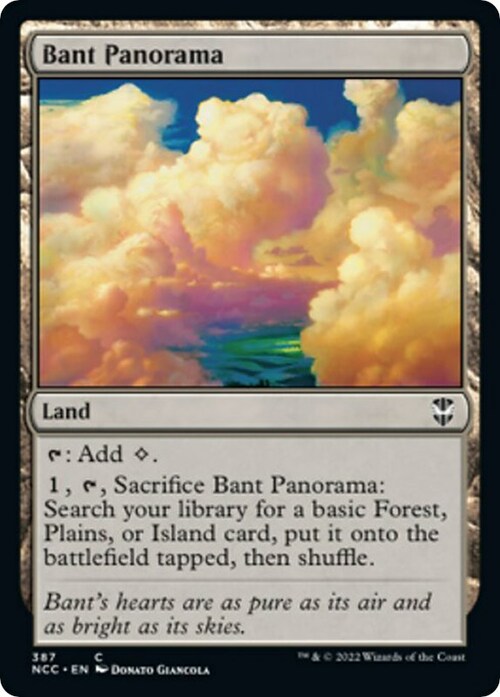 Bant Panorama Card Front