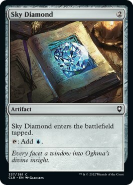 Sky Diamond Card Front