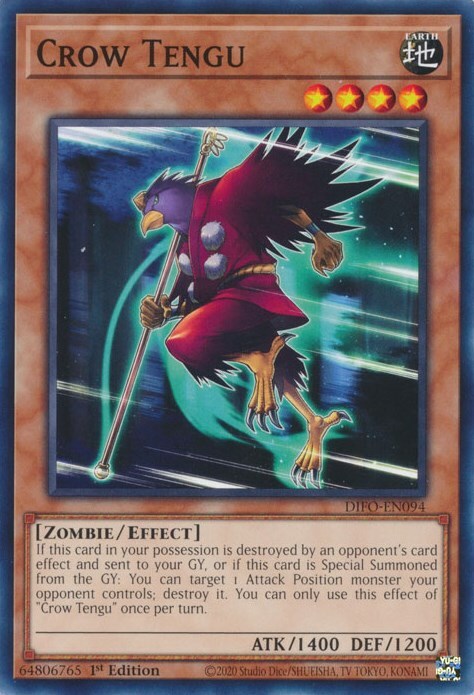 Crow Tengu Card Front