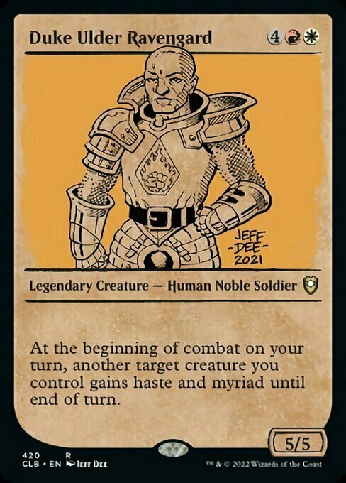 Duke Ulder Ravengard Card Front