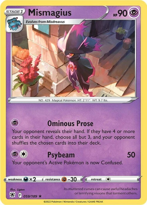 Mismagius Card Front