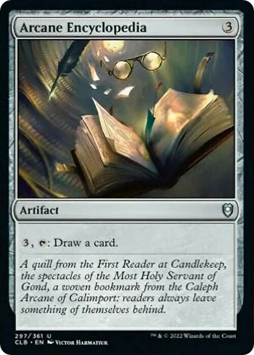 Arcane Encyclopedia Card Front