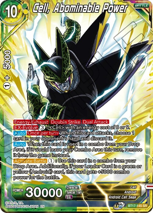 Cell, Abominable Power Card Front