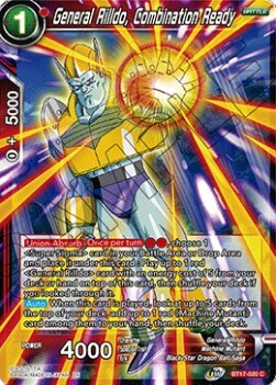 General Rilldo, Combination Ready Card Front