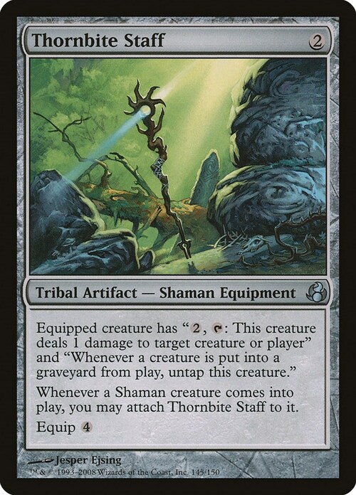 Thornbite Staff Card Front