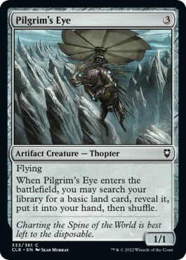 Pilgrim's Eye Card Front