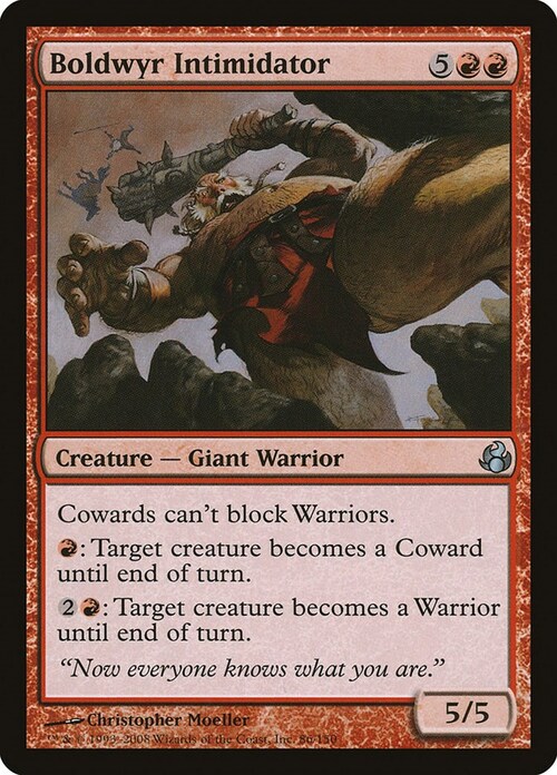 Boldwyr Intimidator Card Front