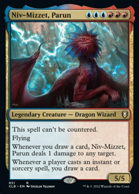 Niv-Mizzet, Parun Card Front