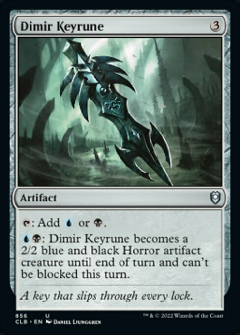 Dimir Keyrune Card Front