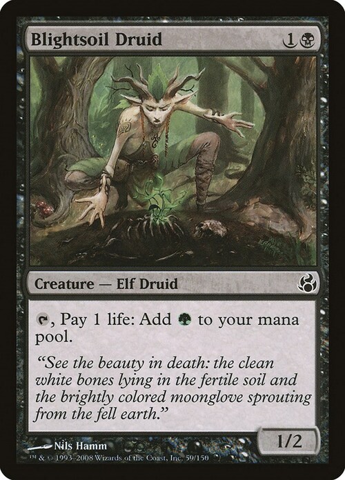 Blightsoil Druid Card Front