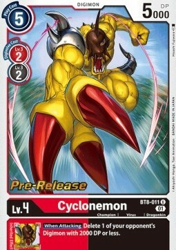 Cyclonemon Card Front