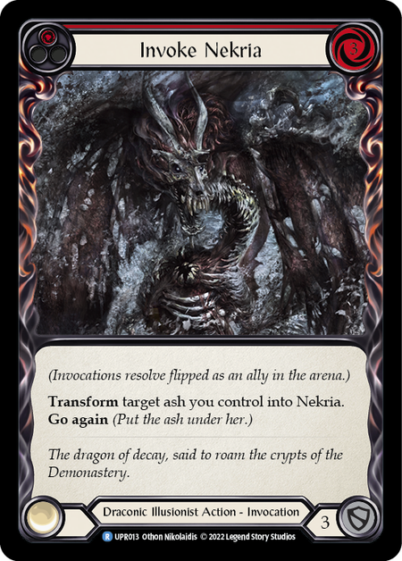 Invoke Nekria // Nekria Card Front