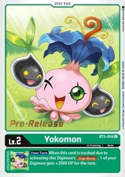 Yokomon Card Front