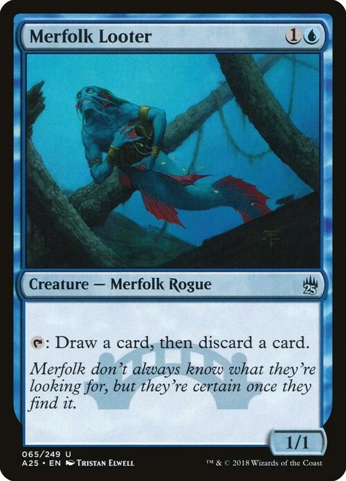 Merfolk Looter Card Front