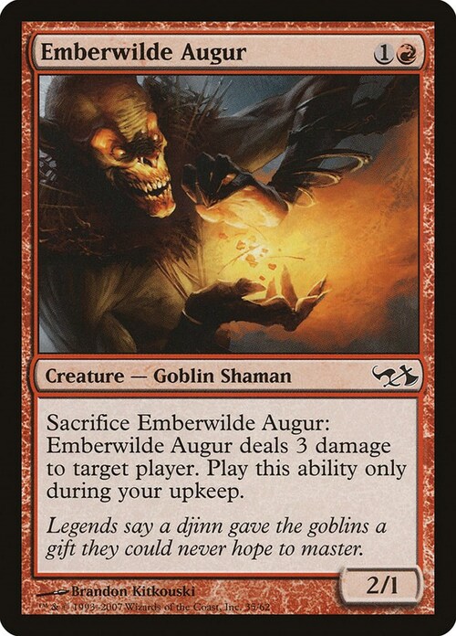 Emberwilde Augur Card Front