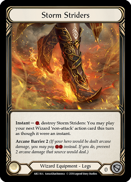 Storm Striders Card Front