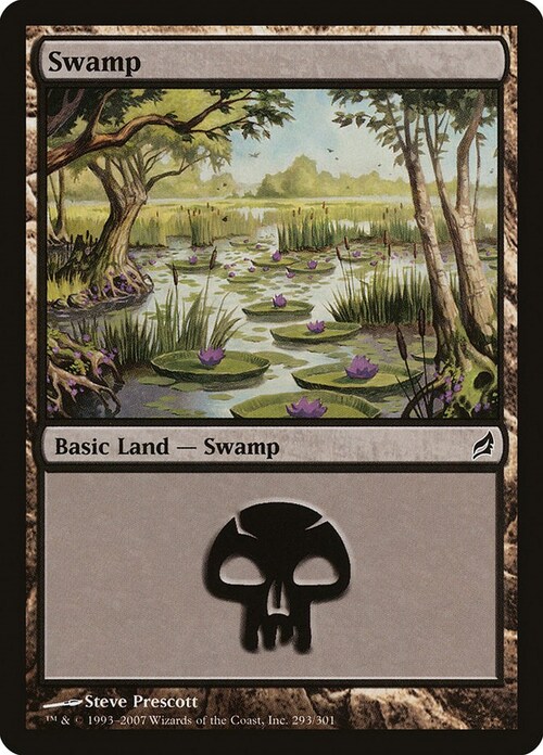 Swamp Card Front