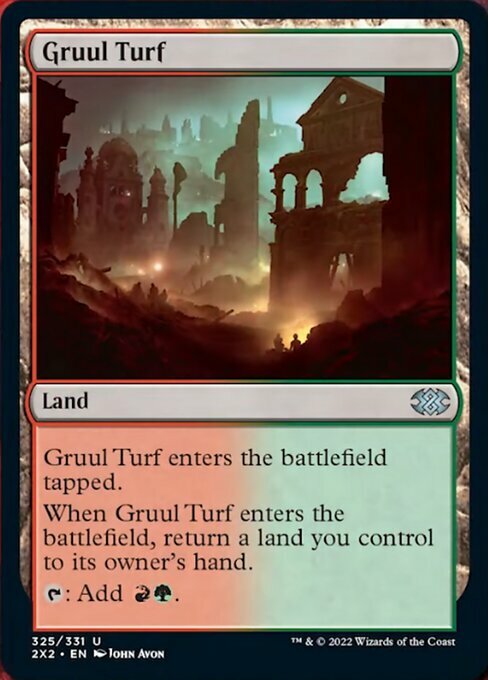 Gruul Turf Card Front