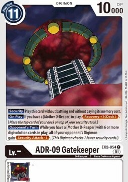 ADR-09 Gatekeeper Card Front