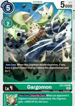 Gargomon Card Front