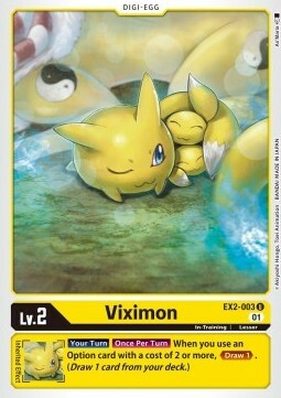 Viximon Card Front