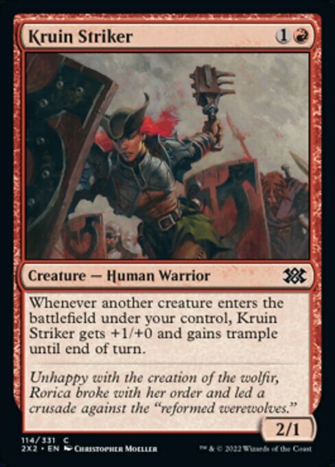 Kruin Striker Card Front