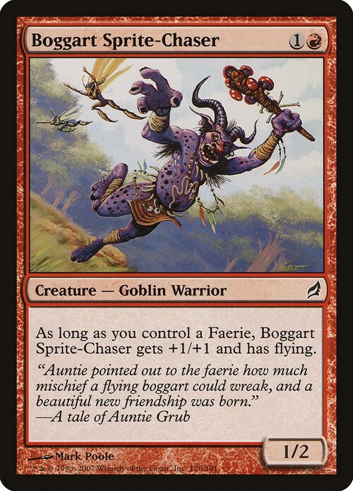 Boggart Sprite-Chaser Card Front