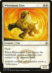 Whitemane Lion