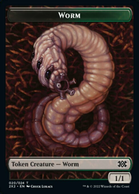 Worm Card Front