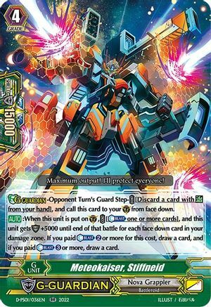 Meteokaiser, Stiffneid Card Front