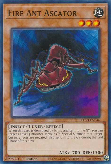 Fire Ant Ascator Card Front