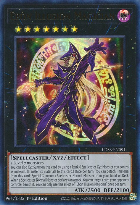 Ebon Illusion Magician Card Front