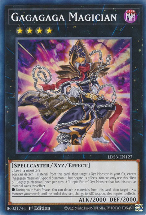 Gagagaga Magician Card Front