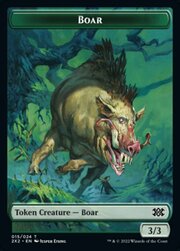 Boar // Phyrexian Golem