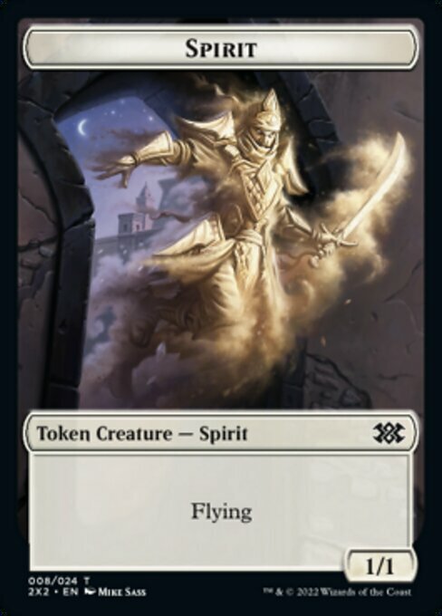 Spirit // Saproling Card Front