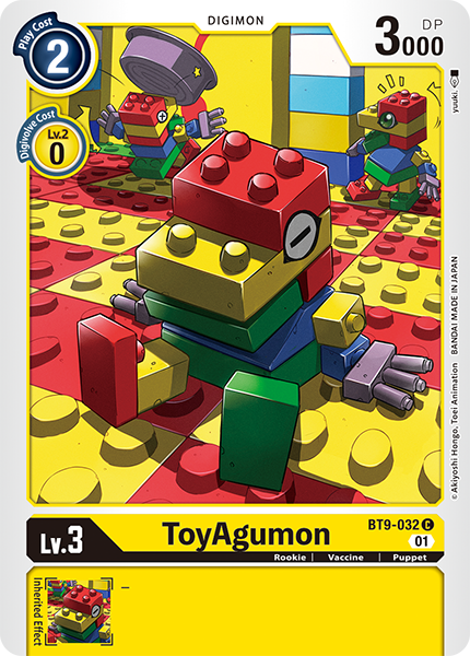 ToyAgumon Card Front