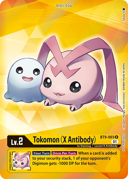 Tokomon (X Antibody) Card Front