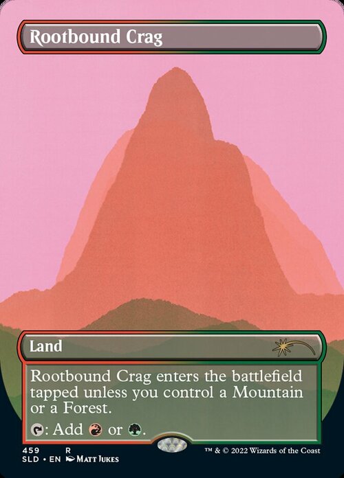 Rootbound Crag Card Front