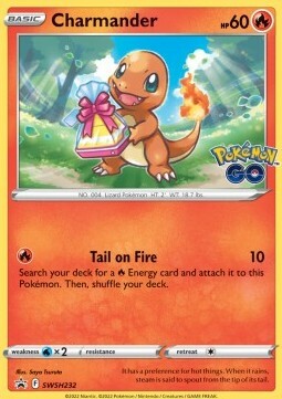 Charmander Card Front