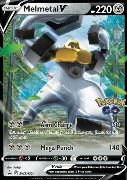 Melmetal V Card Front