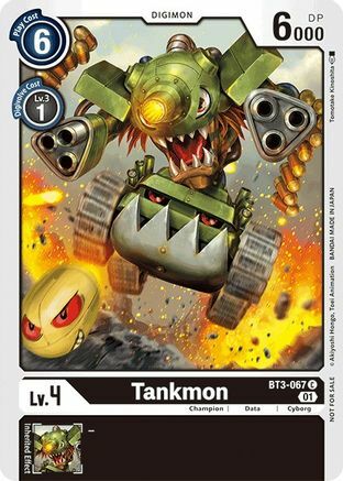 Tankmon Card Front