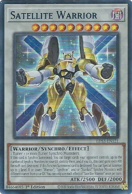 Satellite Warrior Card Front