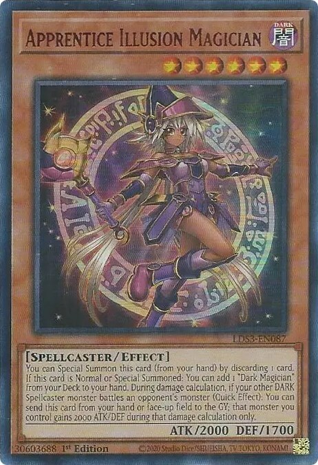 Apprentice Illusion Magician Card Front