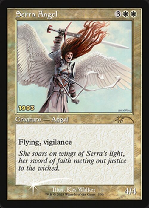 Serra Angel Card Front