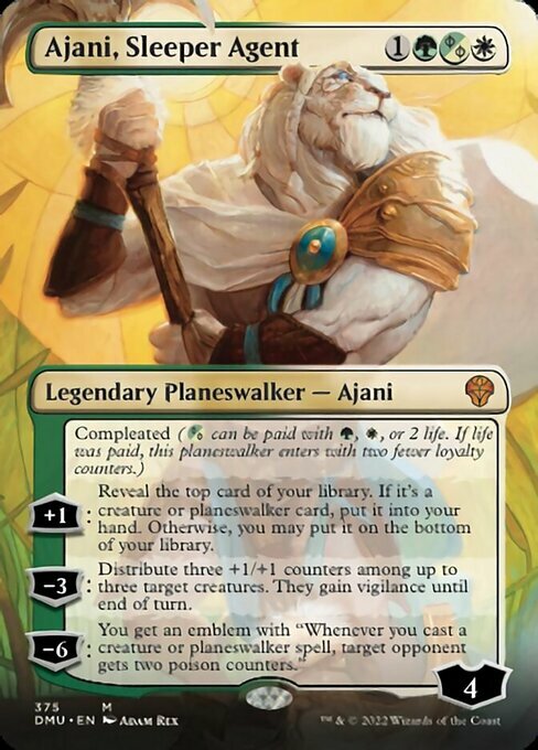 Ajani, Sleeper Agent Card Front